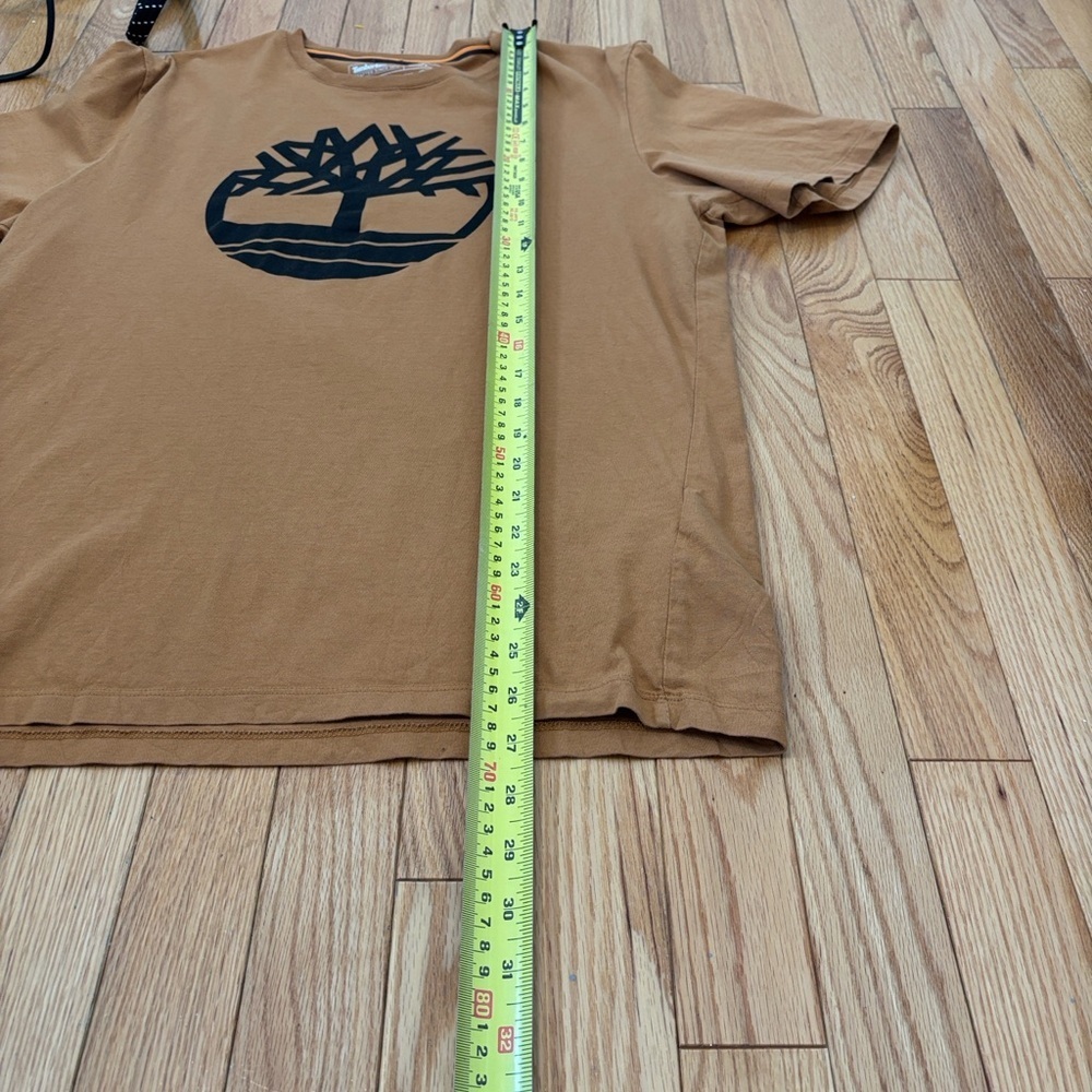Timberland Men's Tan Graphic Tee - Picture 5 of 5